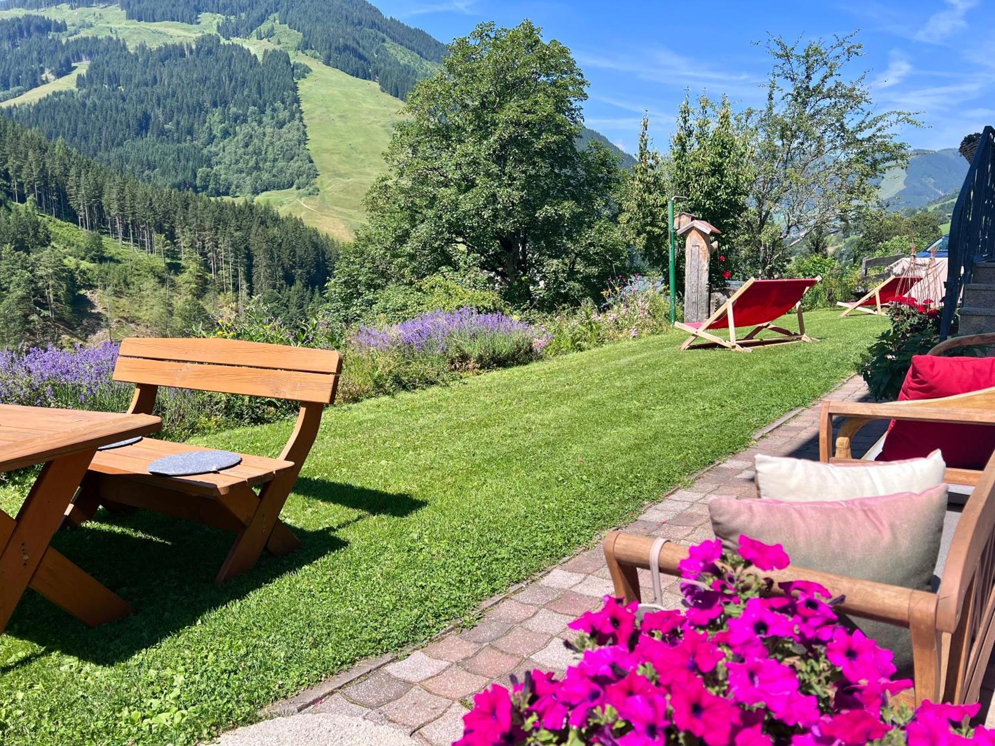 Alm Seasons Premium Chalet & Studios Заалбах-Хинтерглем Екстериор снимка